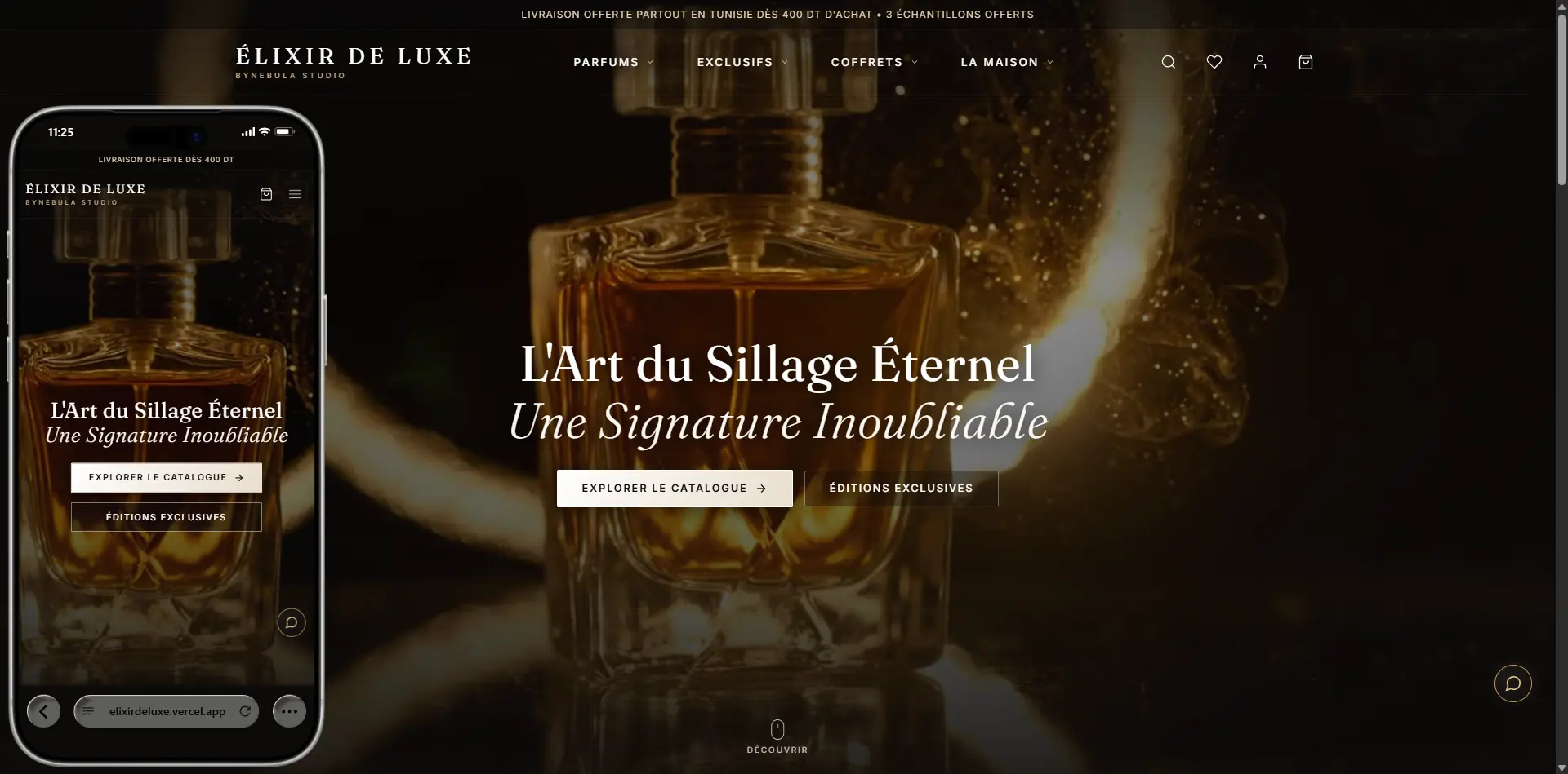 Élixir de Luxe — Boutique